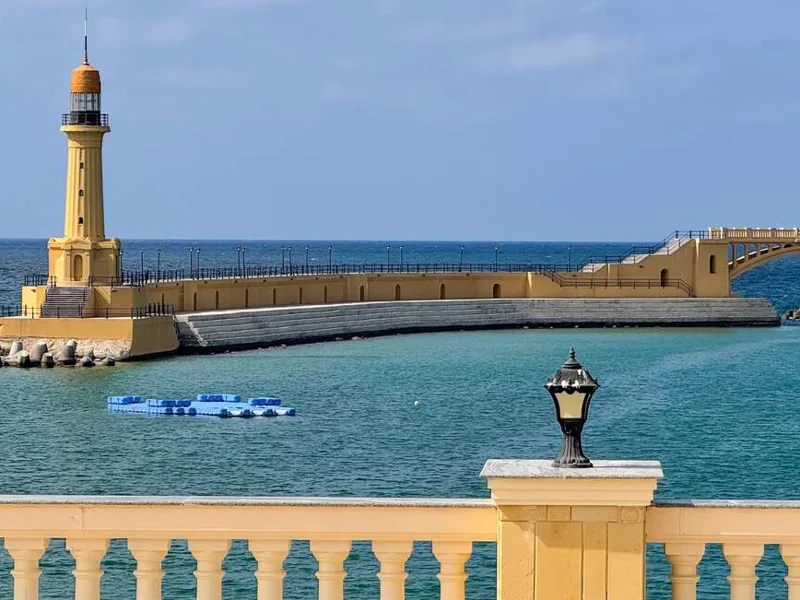Montaza Palace waterfront and historic lighthouse, Alexandria