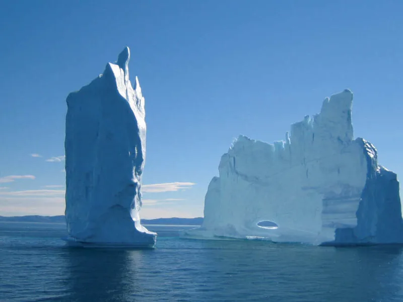 Ice shapes, Greenland