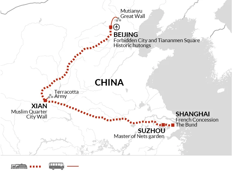 Imperial China - Shanghai, Xian and Beijing