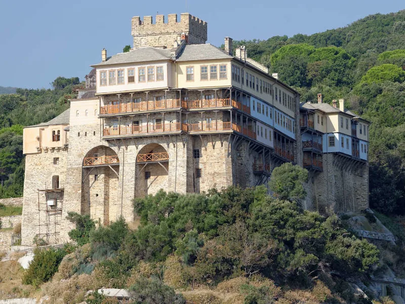 Stavronikita Monastery on Mount Athos
