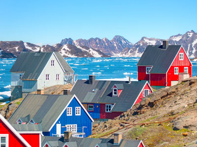 Greenlandic village