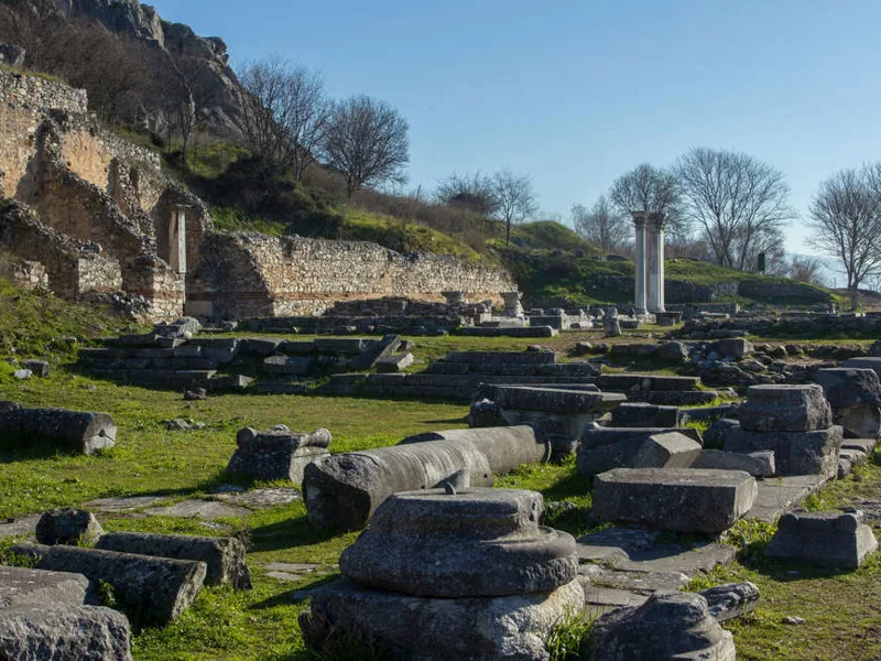 Ancient ruins at Philippi
