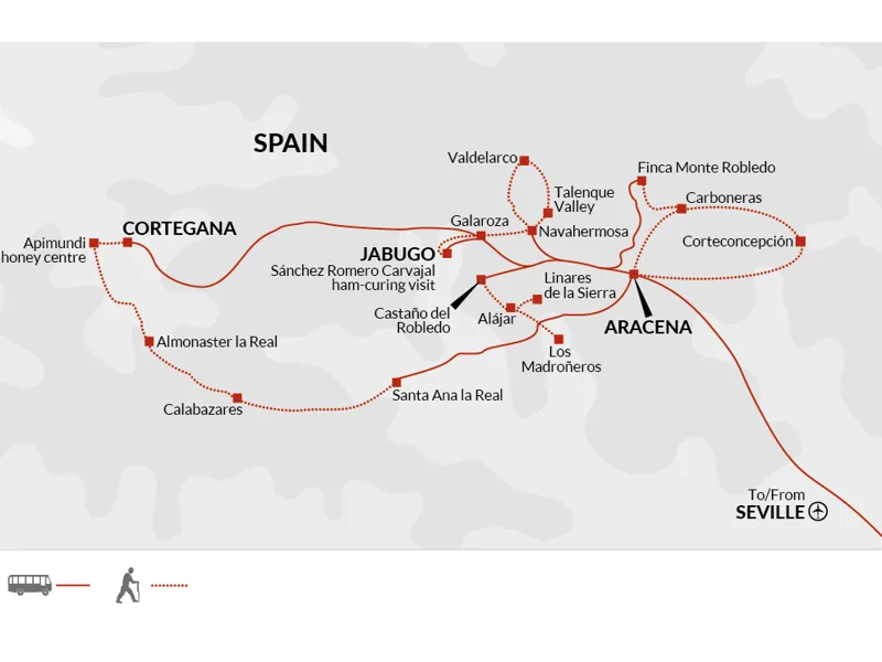 Tastes and Trails of Andalucia