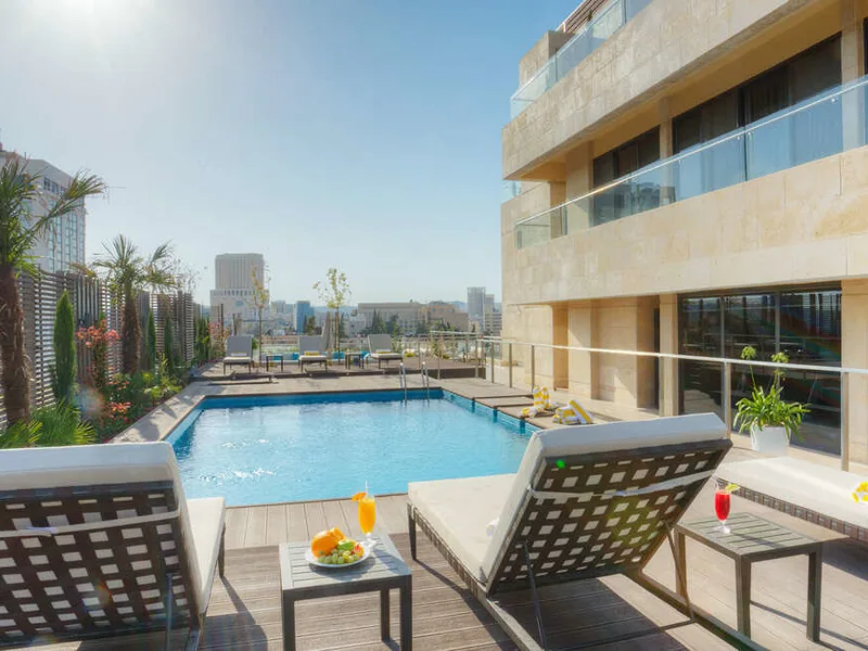 Amman hotel pool