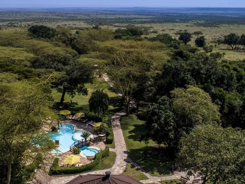 Lodge in the Maasai Mara
