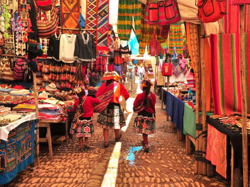 Market at Aguas Calientes