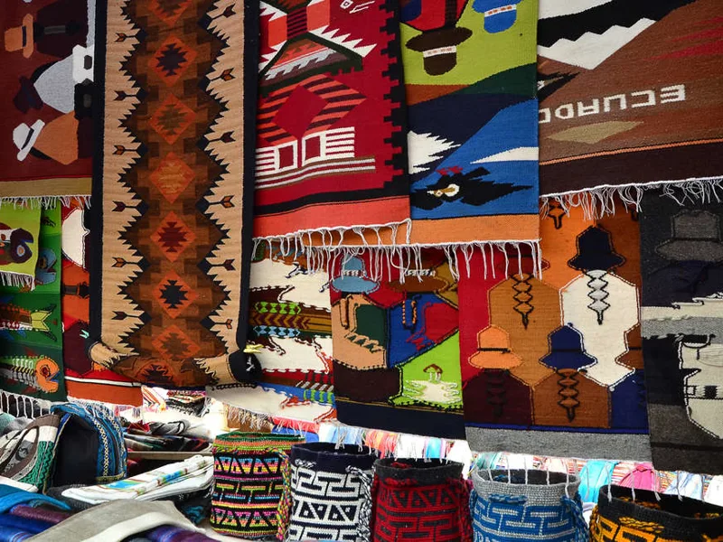 Handicrafts on sale