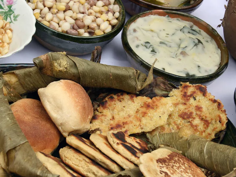Traditional Ecuadorian dishes