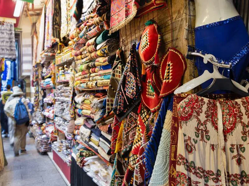 Khan El-Khalili Bazaar in Cairo