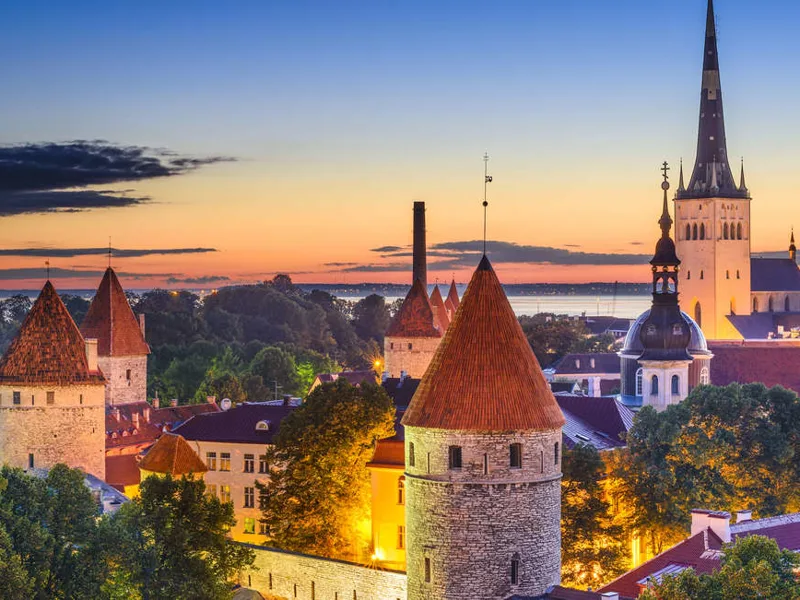 Tallinn skyline