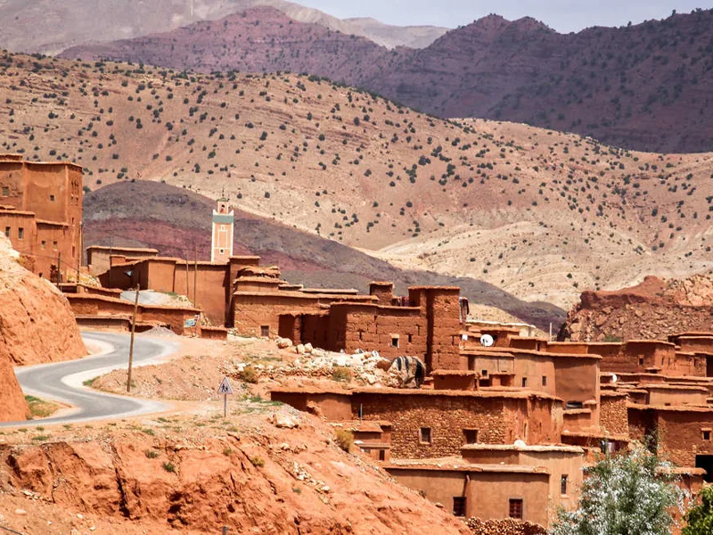 Southern slopes, Atlas Mountains