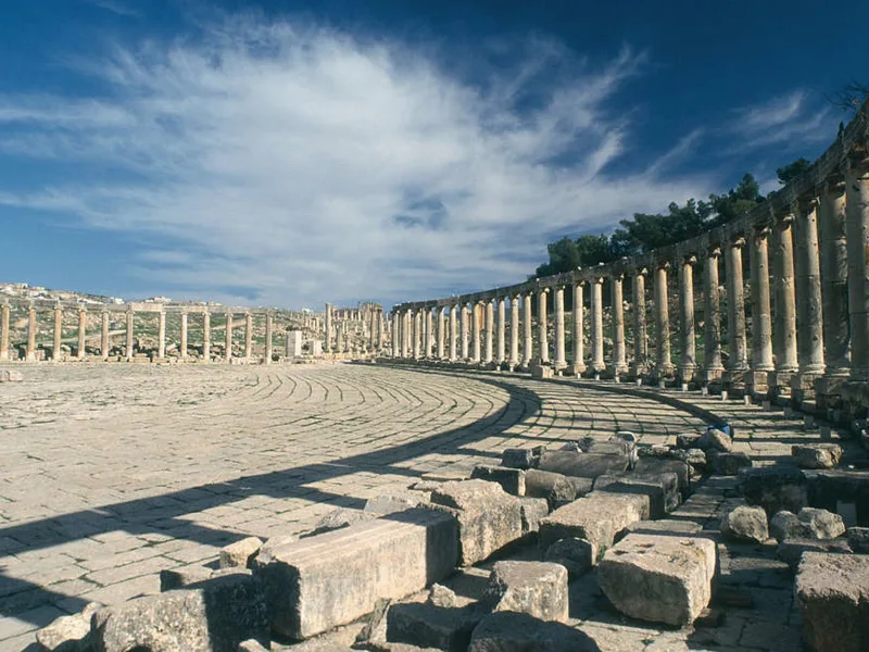 Jerash Roman ruins