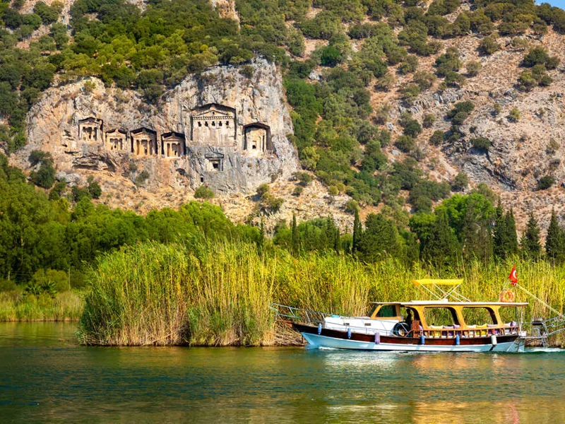 Boat trip to Caunos
