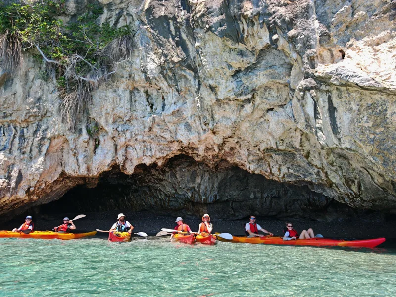 Sea kayaking