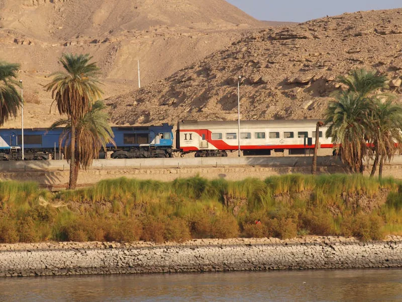 Overnight train to Aswan