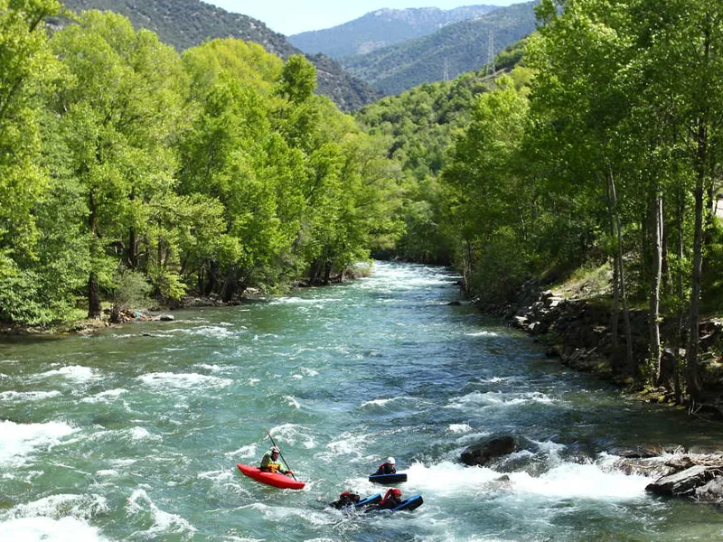 Noguera River near Sort
