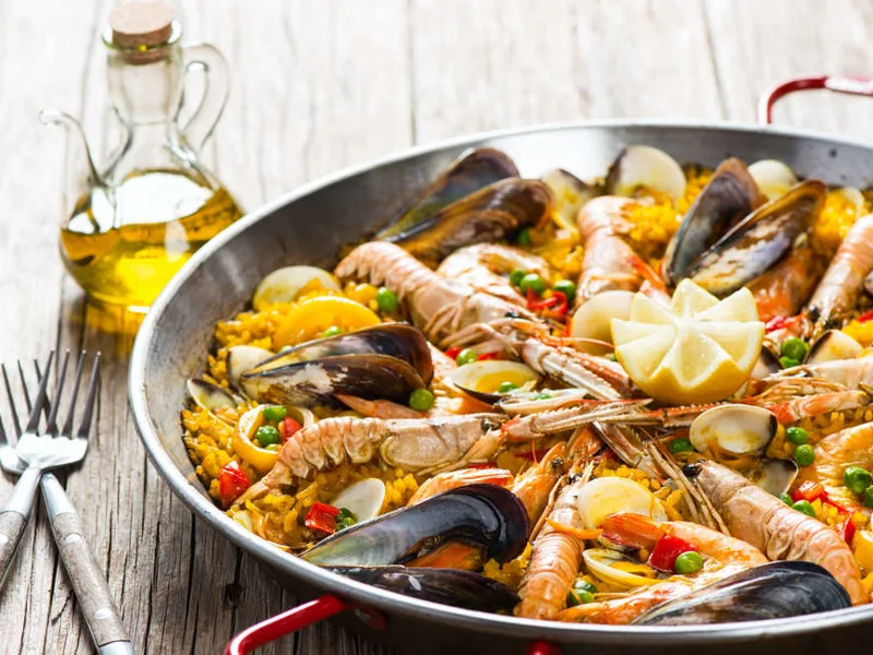 Spanish paella