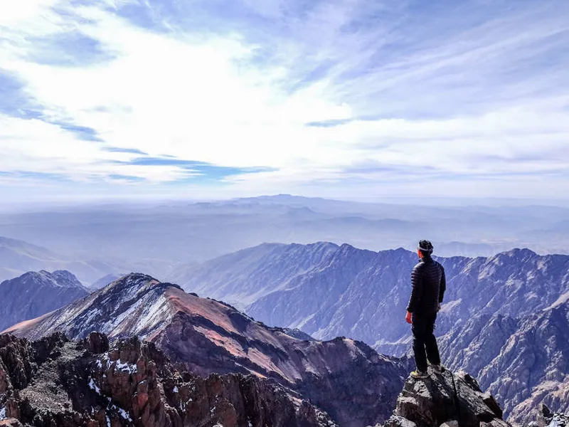 Toubkal summit