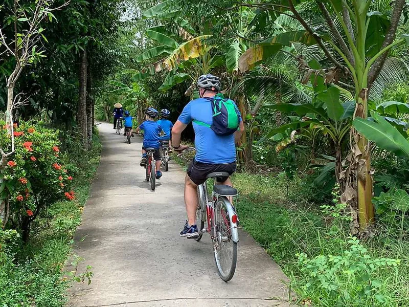 Cycling in the Mekong Delta
