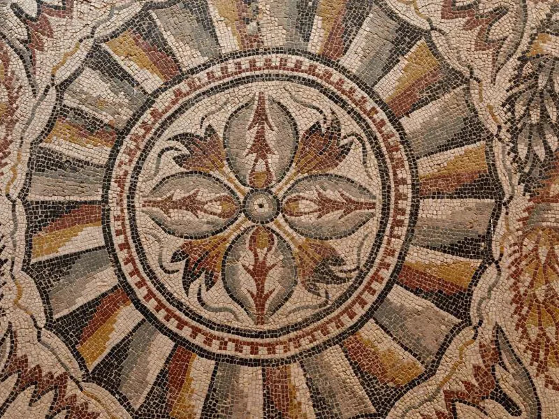 Roman mosaics in Timgad