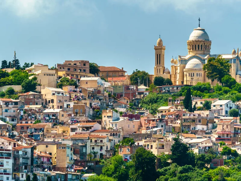 View of Notre Dame d'Afrique