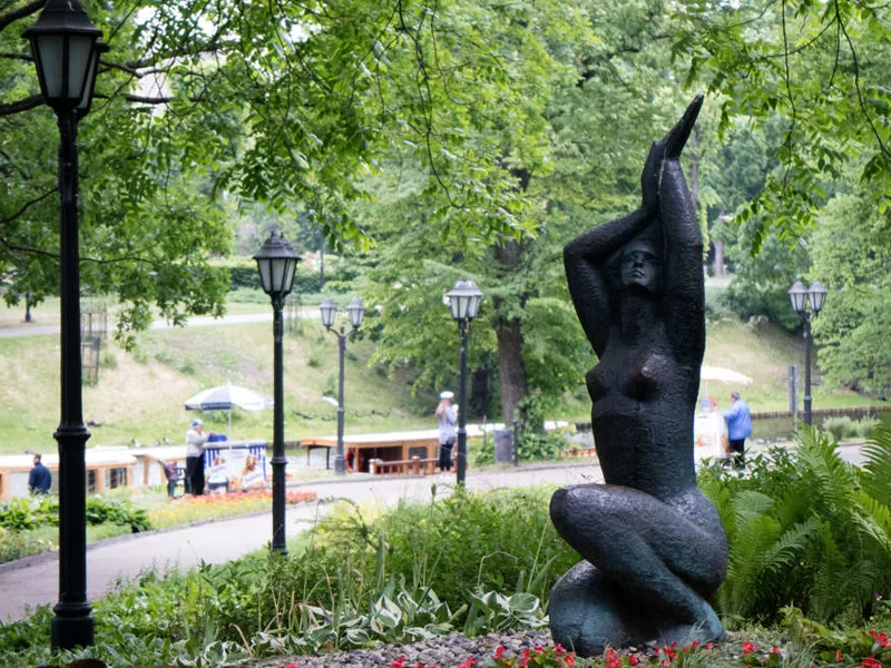 Take a stroll in Bastion Hill Park, Riga