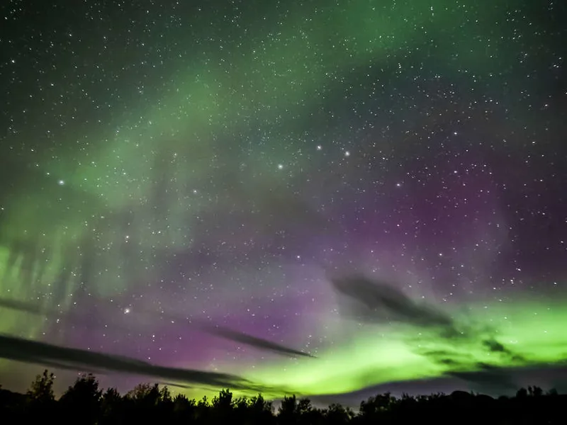 Northern Lights over Akureyri