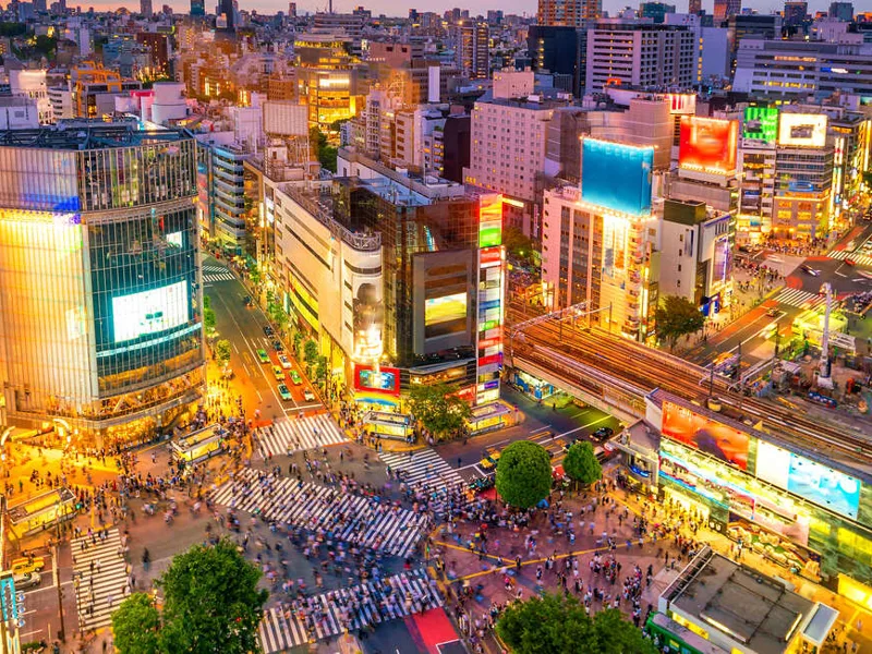 Tokyo at night