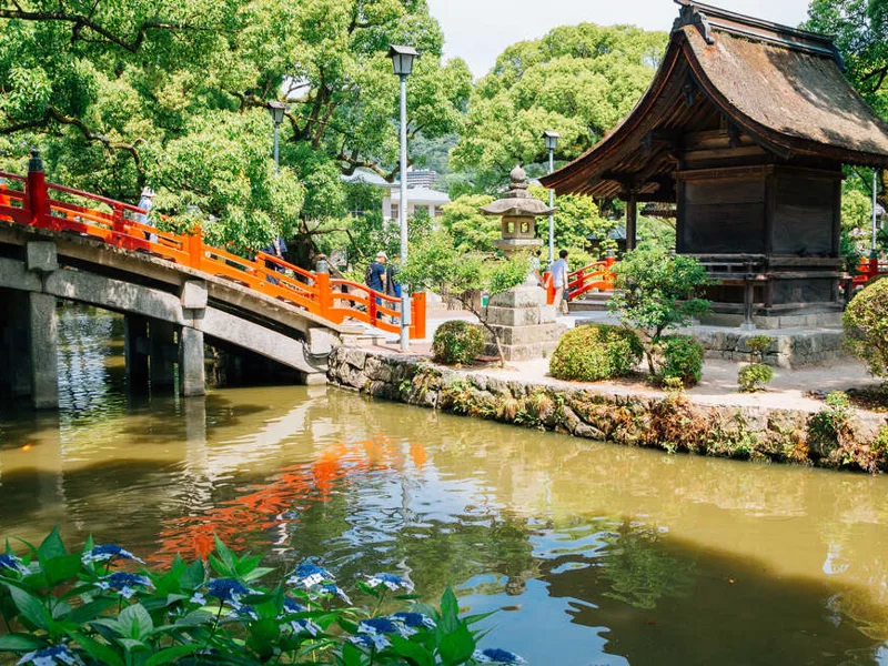 Dazaifu Tenmangu shrine in Fukuoka
