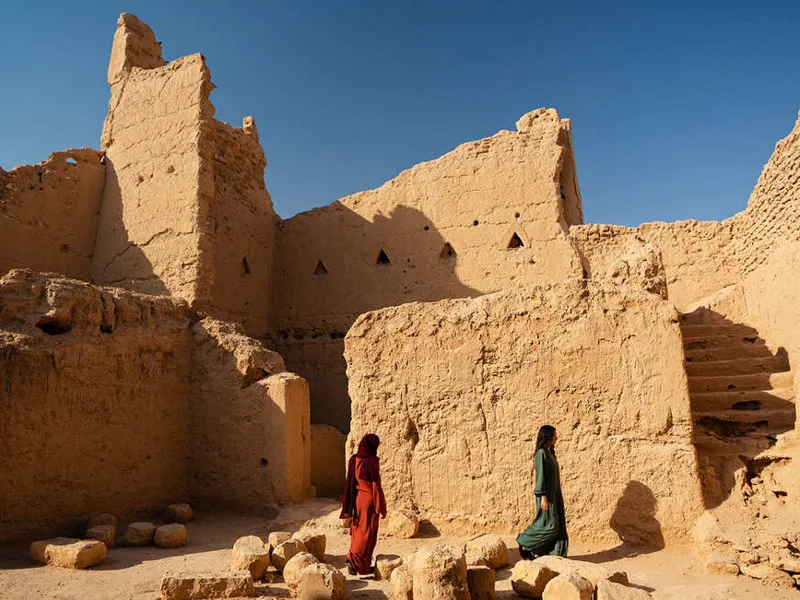 Old Riyadh, courtesy of Visit Saudi