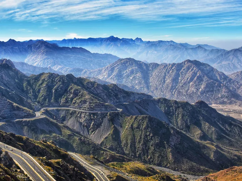 The mountains of Taif