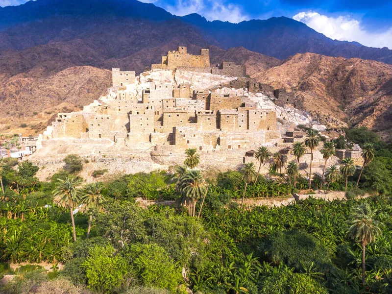 The ancient city of Thee Ain