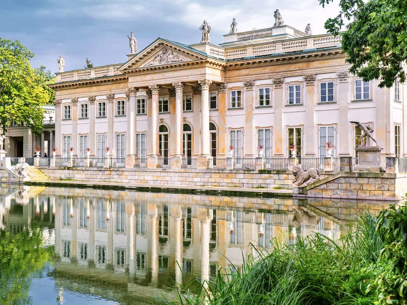 Lazienki Palace in Warsaw