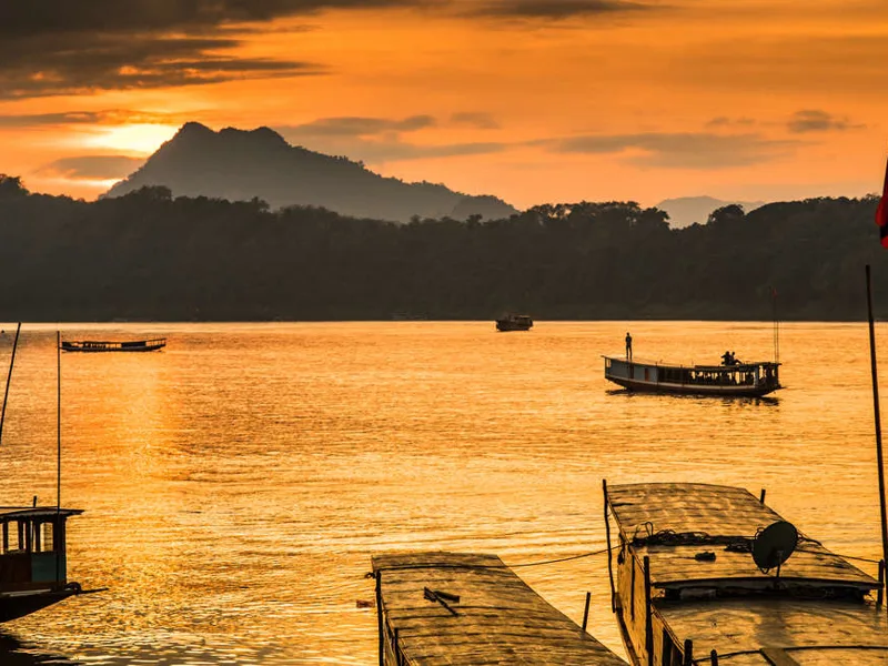 Mekong at Sunset