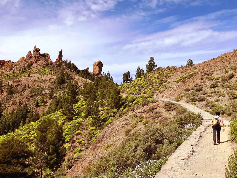En route to Roque Nublo