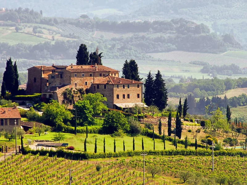 Rolling hills of Southern Tuscany