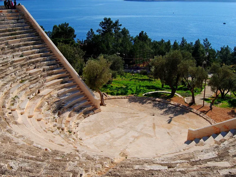 Hellenistic theatre, Kas