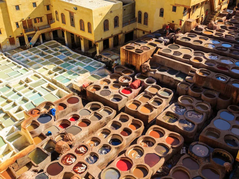 Tannery in Fes