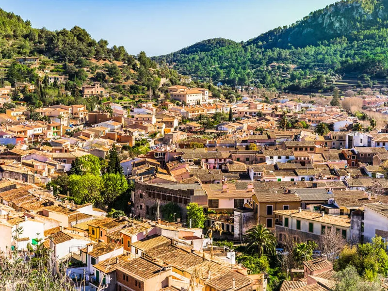 View to the valley of Esporles
