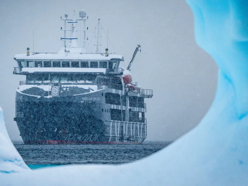 The Magellan Explorer in Antarctica