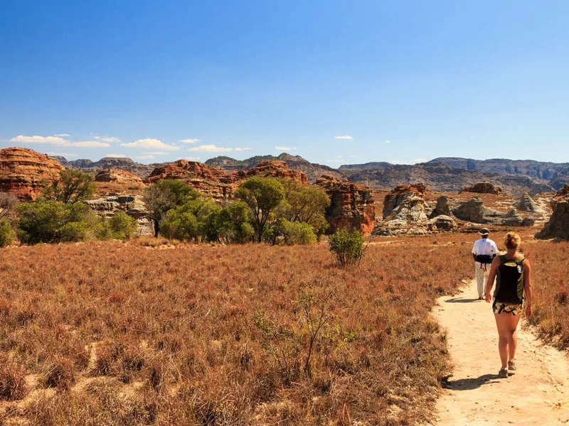 Hiking in Isalo