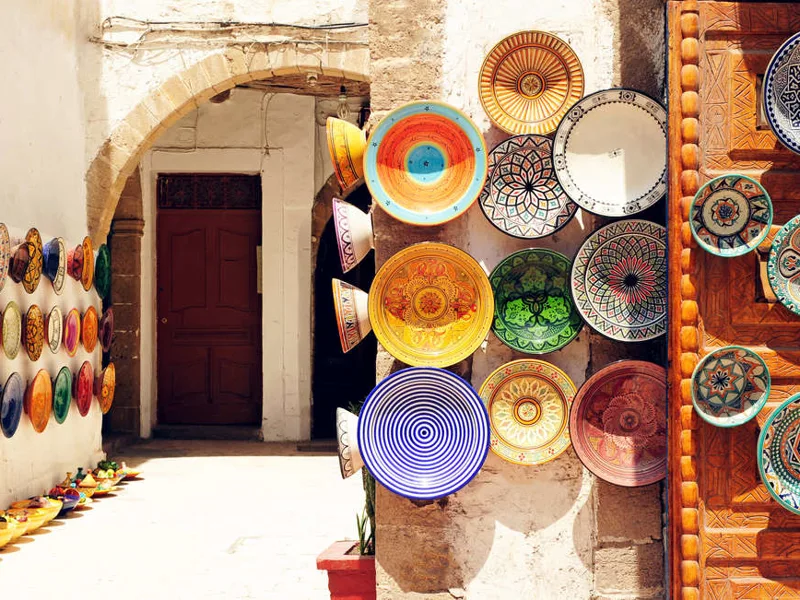 Souks in Morocco