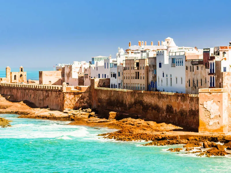 Old city of Essaouira in Morocco