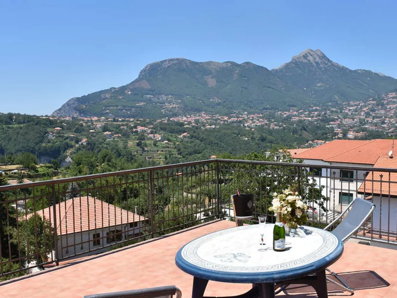 Terrace views towards Bomerano