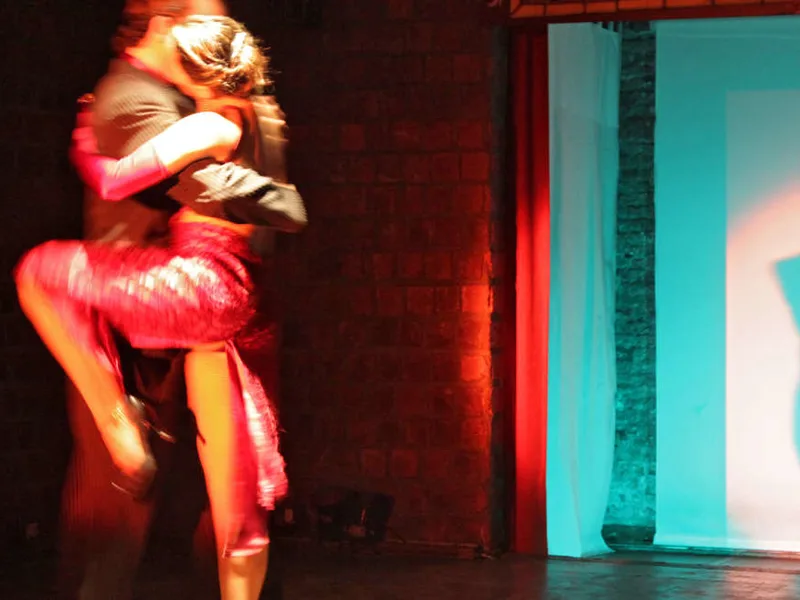 Tango dancing in Buenos Aires
