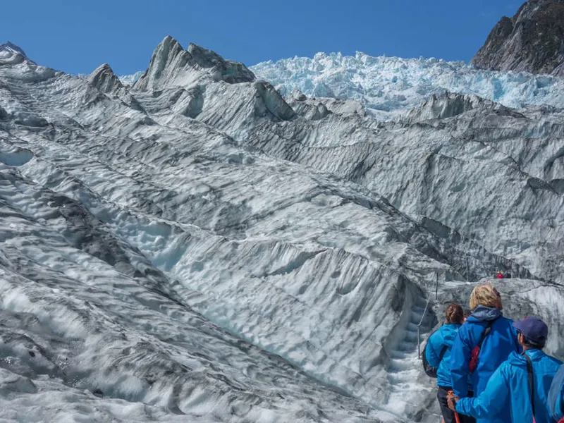Optional glacier hike at Franz Josef