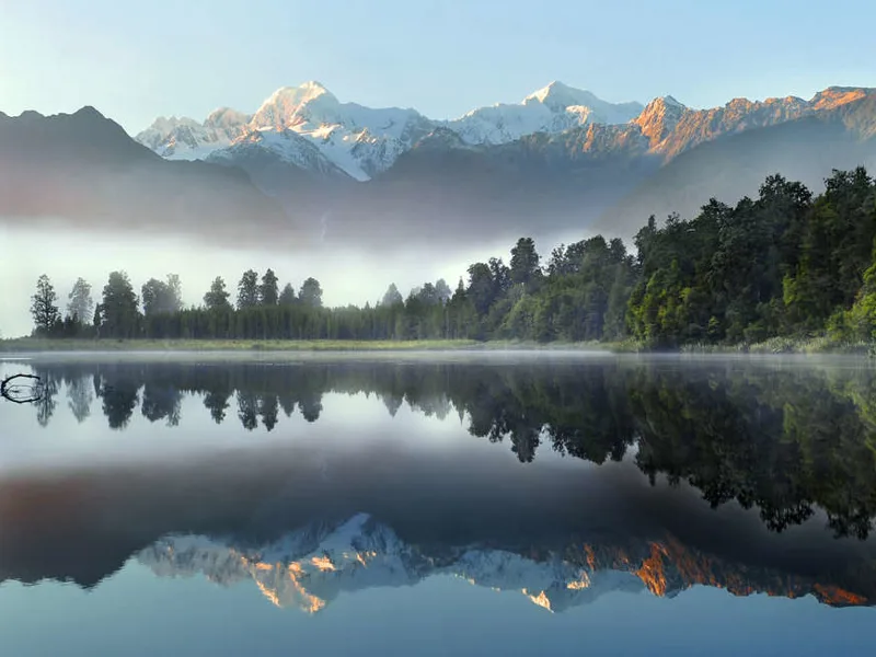 Reflections in Lake Matheson