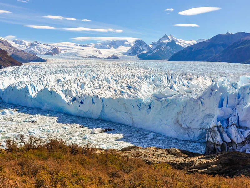 Perito Moreno from above