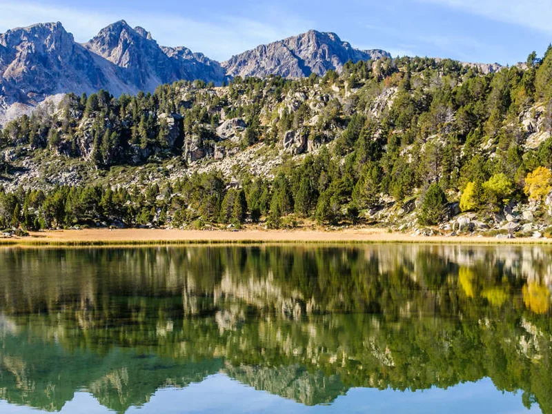 Lake reflection