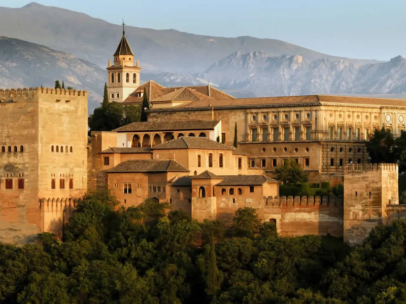 View of the Alhambra, Granada